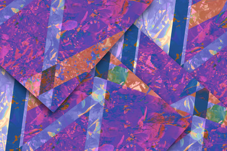 abstract background with colorful geometric shapes and triangles in a modern style
