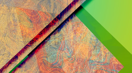 colorful abstract background with different layers of textured paper and shadow