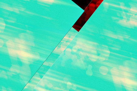 Colorful background with mosaic lines, geometric pattern, artistic texture designの写真素材