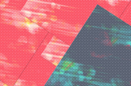 Colorful background with mosaic lines, geometric pattern, artistic texture designの写真素材