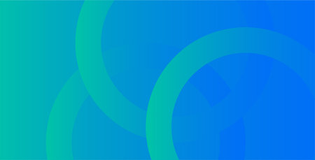 Abstract background with blue circles. Vector illustration. Can be used for wallpaper, web page...