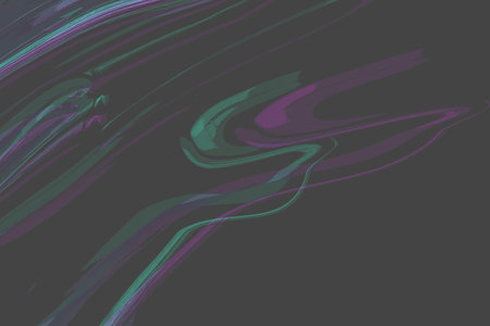 abstract background with smooth lines in shades of green and purple colors