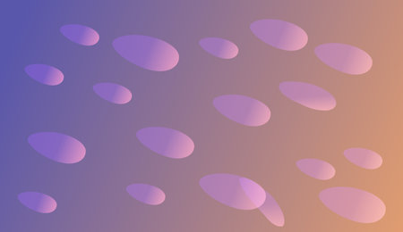 Gradient abstract background with circles. Vector Illustration for your design