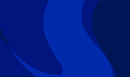 abstract blue background with some smooth lines in it, vector illustration