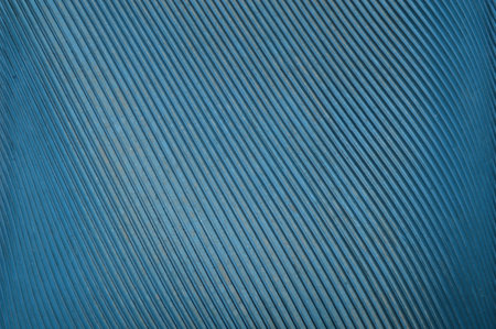 blue corrugated metal texture useful as a background - abstract photo