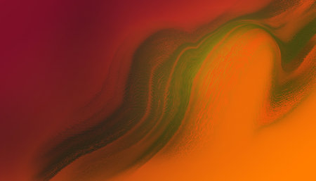abstract background with smooth lines in red, yellow and orange colors