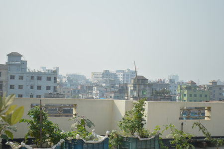 Cityscape of Jaipur city, Rajasthan, Indiaの写真素材