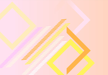 Minimal geometric background. Dynamic shapes composition with lines. Abstract background modern...