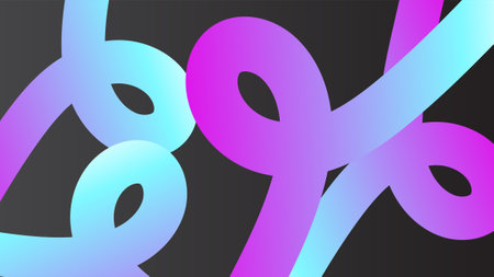 Abstract background with pink gradient lines. Vector illustration for your design.