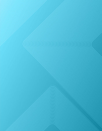 Abstract blue background with diagonal lines. Vector illustration for your design.