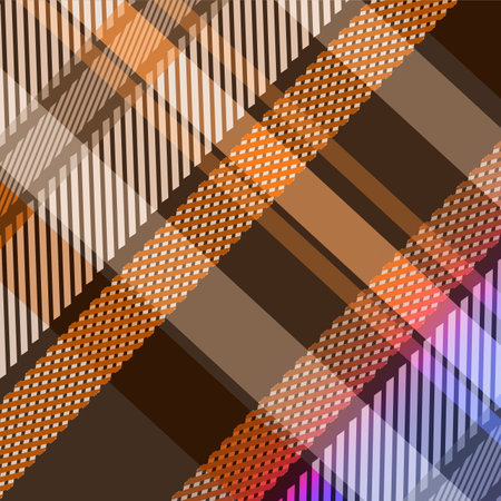 Tartan pattern background. Tartan, plaid pattern background. Retro style. Fashion illustration, vector Wallpaper. Textiles. Bright plaid fabric backgroundのイラスト素材