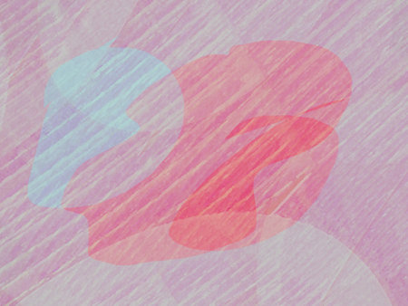 abstract watercolor background - red, pink, blue, purpleの写真素材