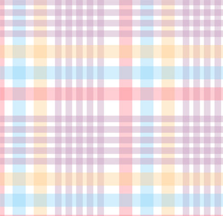 Seamless pattern in pastel colors for plaid, fabric, textile, clothes, tablecloth and other things. Vector image.のイラスト素材