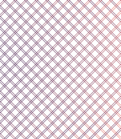 Seamless pattern with checkered plaid on white background