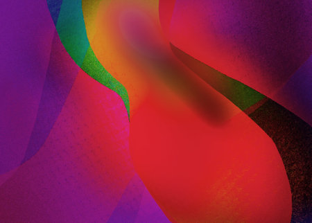 Vibrant Abstract Background with Dynamic Shapes, Soft Textures, and Artistic Gradient Effects