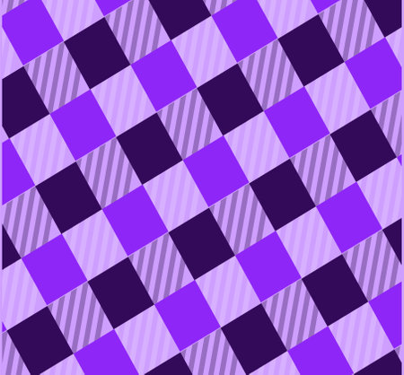 Vector illustration of a traditional Scottish tartan pattern, featuring a classic checkered design....