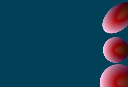 Abstract background with 3d spheres. Vector illustration. Eps 10.のイラスト素材