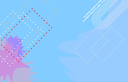 Abstract background with geometric shapes and lines. Vector illustration for your design.