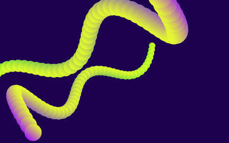 abstract background with a spiral in the form of an infinity sign