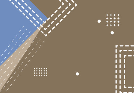 Abstract background with geometric shapes and dots. Vector illustration. Eps 10.のイラスト素材