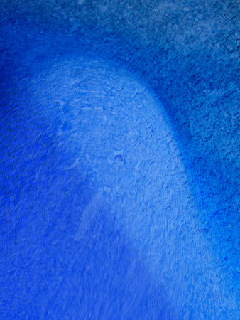 Abstract blue gradient smooth shapes soft texture background with artistic pattern design. Blue wave shapes designの写真素材