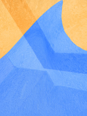 Abstract blue gradient smooth shapes soft texture background with artistic pattern design. Blue wave...