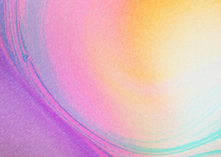 Abstract colorful watercolor for background. Digital art painting on canvas.