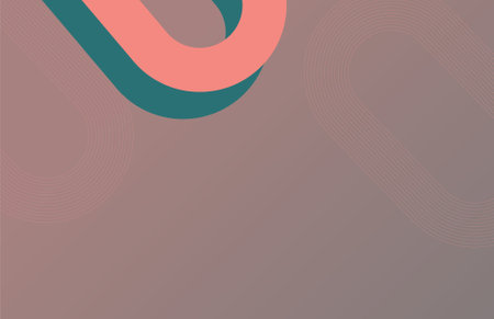 Abstract background with curved lines and waves. Vector illustration for your design.