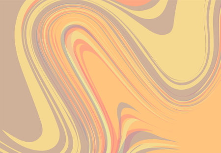 Abstract background. Vector illustration. Yellow, orange and brown colors.のイラスト素材