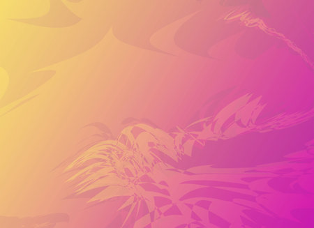 Abstract background with palm leaves. Vector illustration. Gradient mesh.のイラスト素材