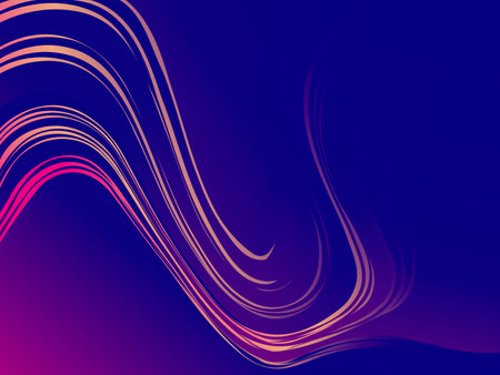 Abstract blue background. Modern blue smooth shapes abstract background presentation design for corporate business&#x9;のイラスト素材