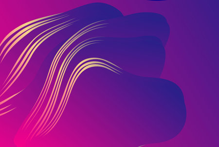 Abstract blue background. Modern blue smooth shapes abstract background presentation design for corporate business&#x9;のイラスト素材