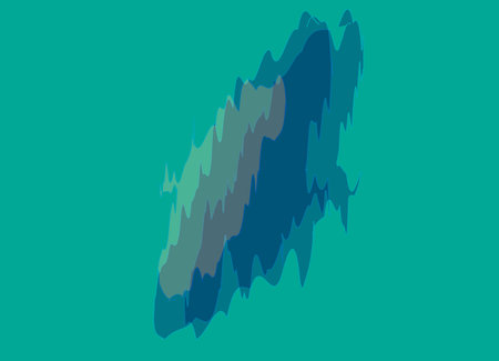 Abstract background with the image of a mountain range. Vector illustration.のイラスト素材