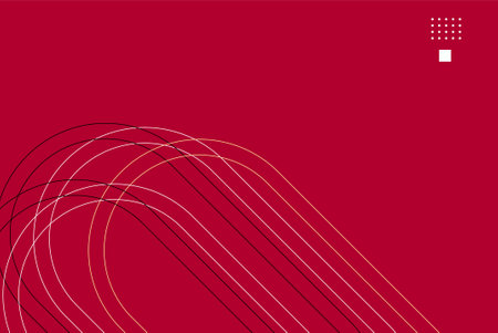 Abstract background with curved lines. Vector illustration for your graphic design.