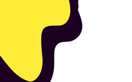 Abstract yellow and black background with copy space for text or image.のイラスト素材