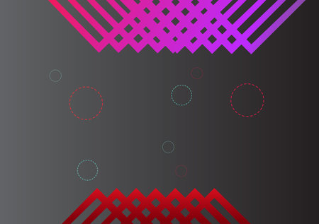Abstract background with geometric shapes. Vector Illustration. Eps 10.