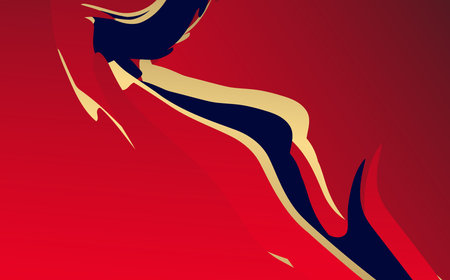 abstract vector background with some smooth lines in it (see portfolio for more in this series)のイラスト素材