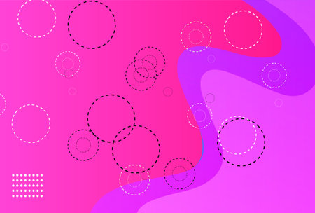 Abstract background with circles and lines. Vector illustration for your design.のイラスト素材