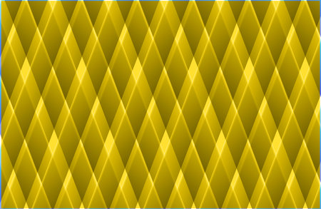abstract background with yellow triangles. vector illustration. Eps 10.のイラスト素材