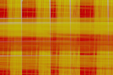 abstract background with yellow and red plaid, design for postcards