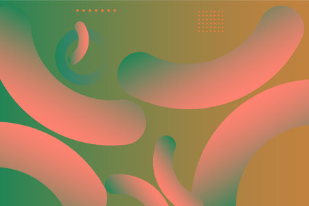 Abstract background with liquid shapes. Vector illustration for your graphic design.のイラスト素材