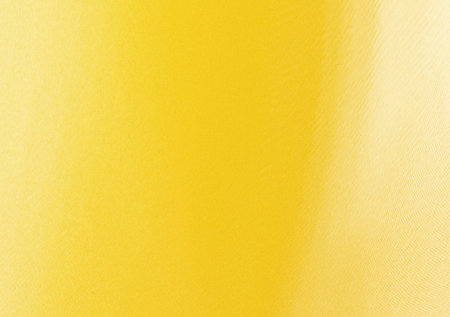 Yellow metal background or texture and gradients shadow. Abstract background for design.