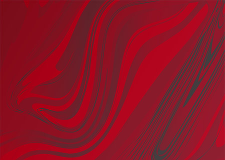 Red abstract background with smooth lines. Vector illustration for your design.のイラスト素材