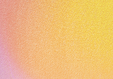 Abstract illustration of yellow, pink and orange holographic foil background.