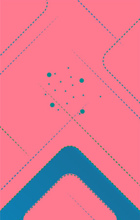 Abstract gradient geometric shape and lines background. Modern futuristic colorful background. Can be use for flyers, magazines, any brandings, banners, headers, landing page, book covers, brochures,  presentations, and wallpaper backgroundsのイラスト素材
