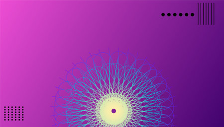 Geometric background with dynamic waves. Vector illustration. Eps 10.