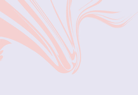 Abstract background with wavy lines in pastel colors. Vector illustration.のイラスト素材