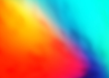 abstract background of colored spots of light on a soft blurred background
