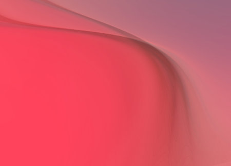 abstract background with smooth lines in pink and red colors, digitally generated imageの写真素材