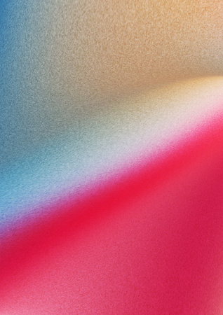 Abstract smooth flowing shapes red blue artistic soft texture background for design, print, and digital use.の写真素材